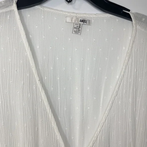 White Boho Dress - Picture 2 of 3